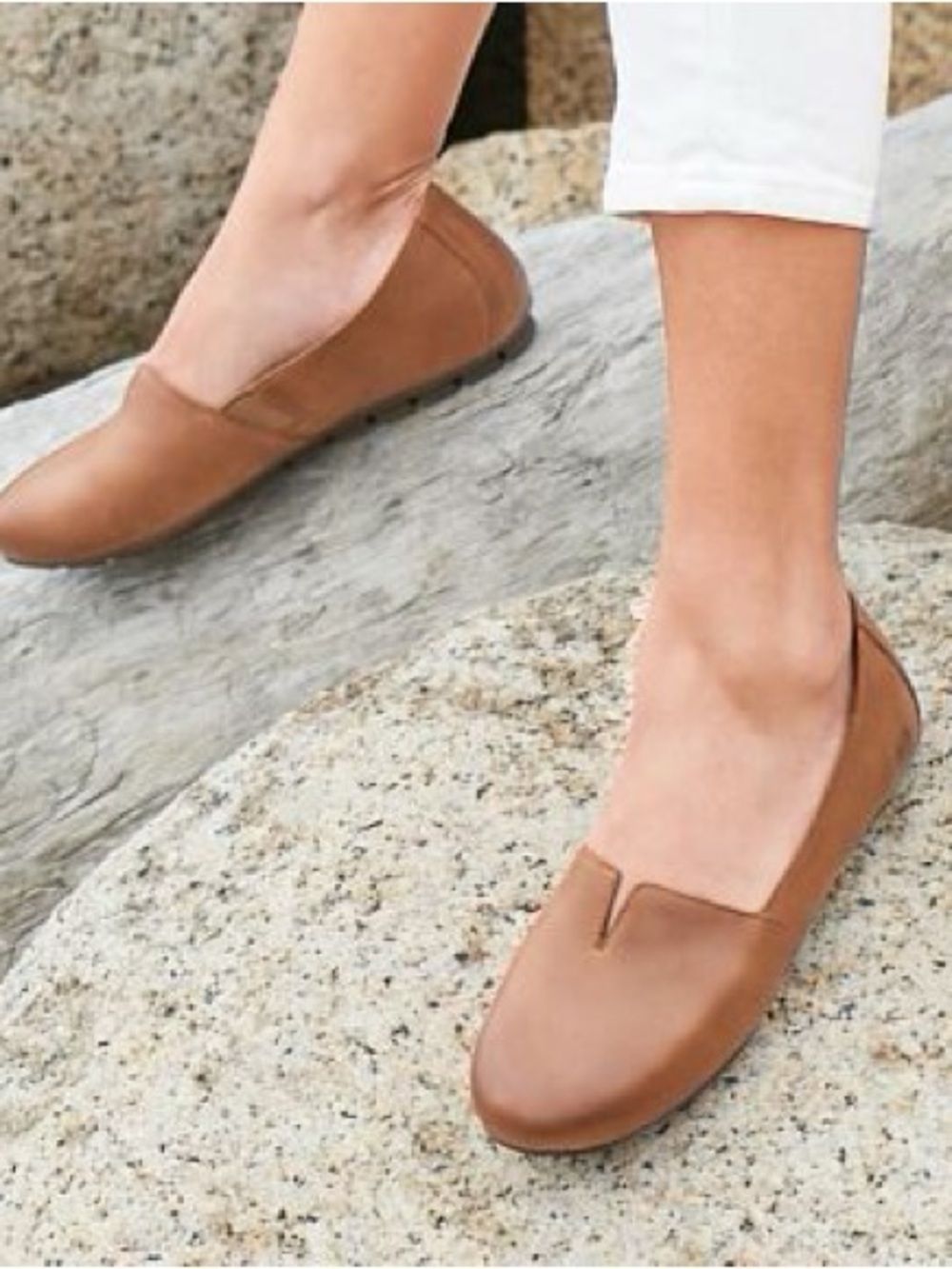 Born Sebra Womens Loafer Flats Biscotto Tan Beige Slip On Size 10 M